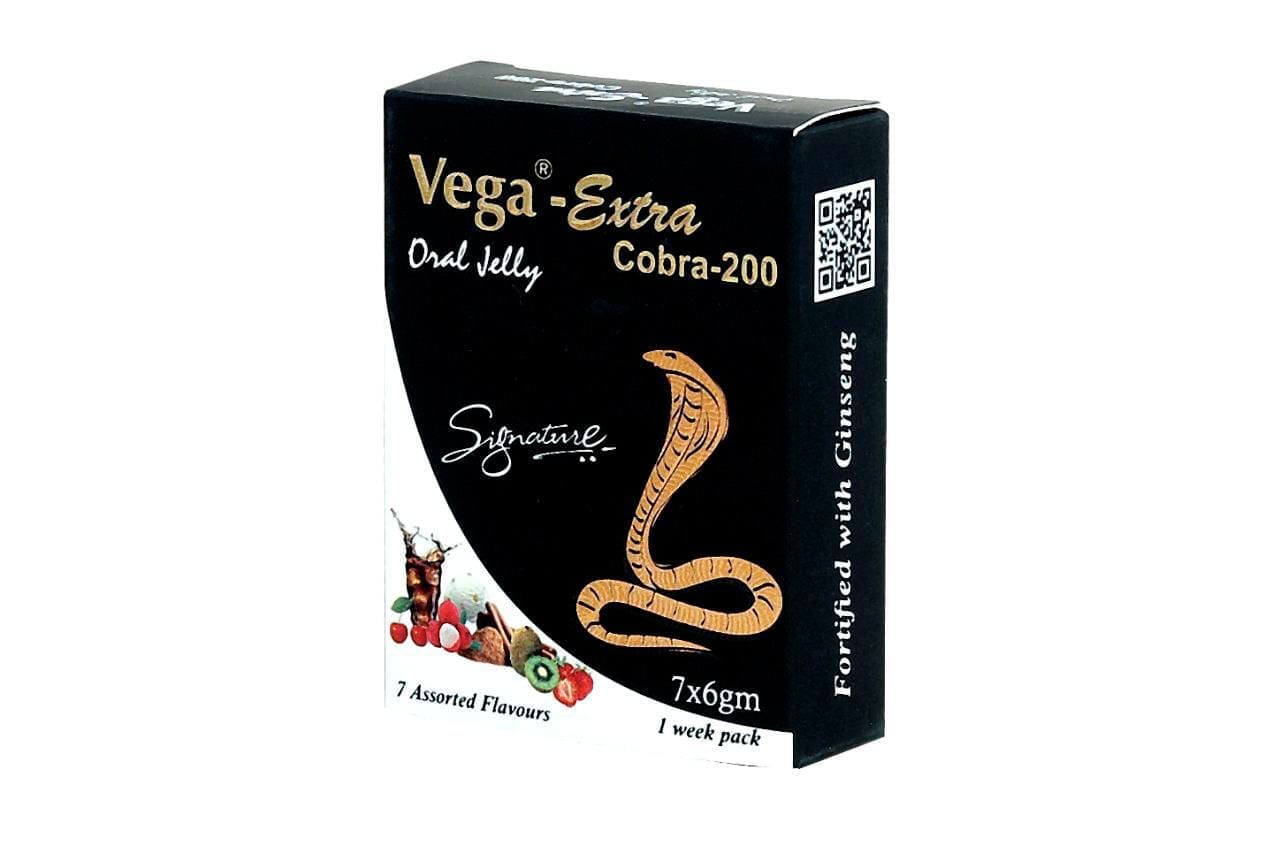 Vega Extra Cobra 200mg oral jelly Vega Extra Cobra 200mg oral jelly