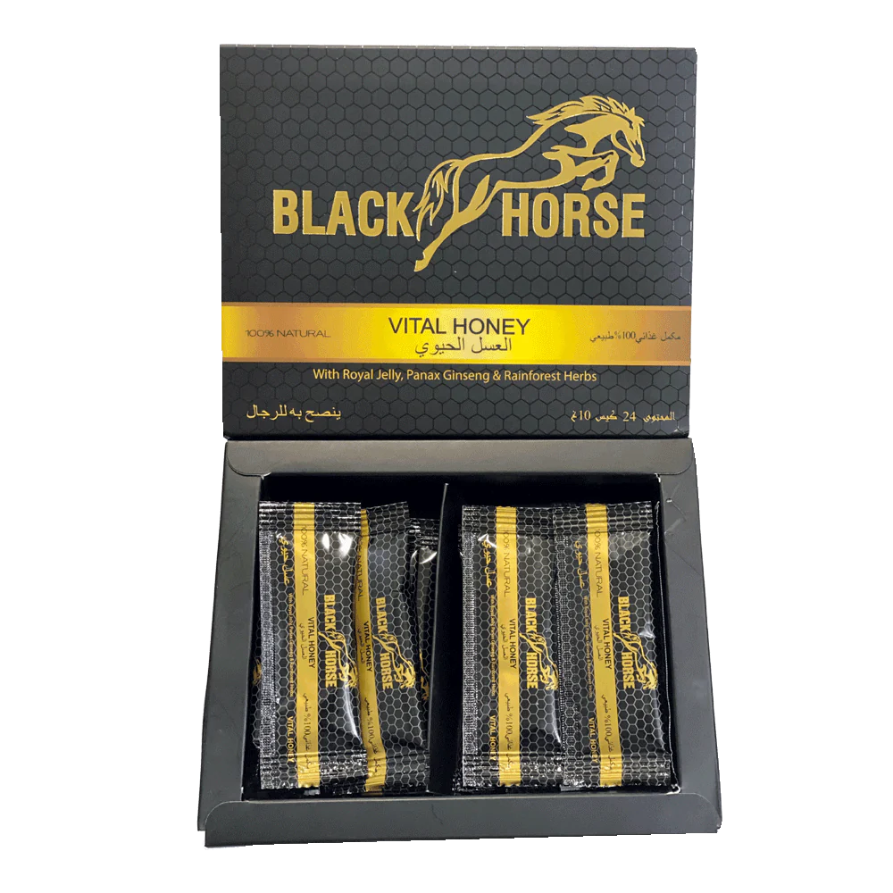 black horse honey black horse vital honey